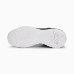 4s Puma 378326-01 Playmaker Pro Mid Courtside Basketball Shoes - black/white